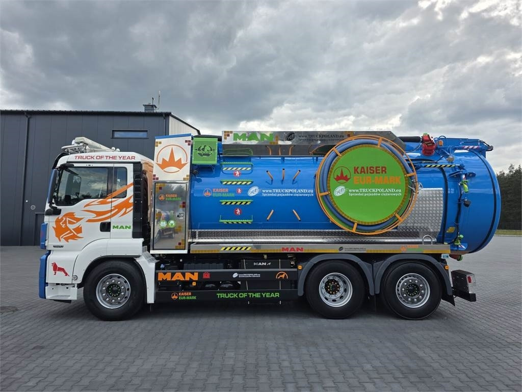 MAN WUKO KAISER EUR-MARK PKL 7.9 FOR CLEANING SEWAGE E - شاحنة الشفط: صورة 4 MAN WUKO KAISER EUR-MARK PKL 7.9 FOR CLEANING SEWAGE E - شاحنة الشفط: صورة 4