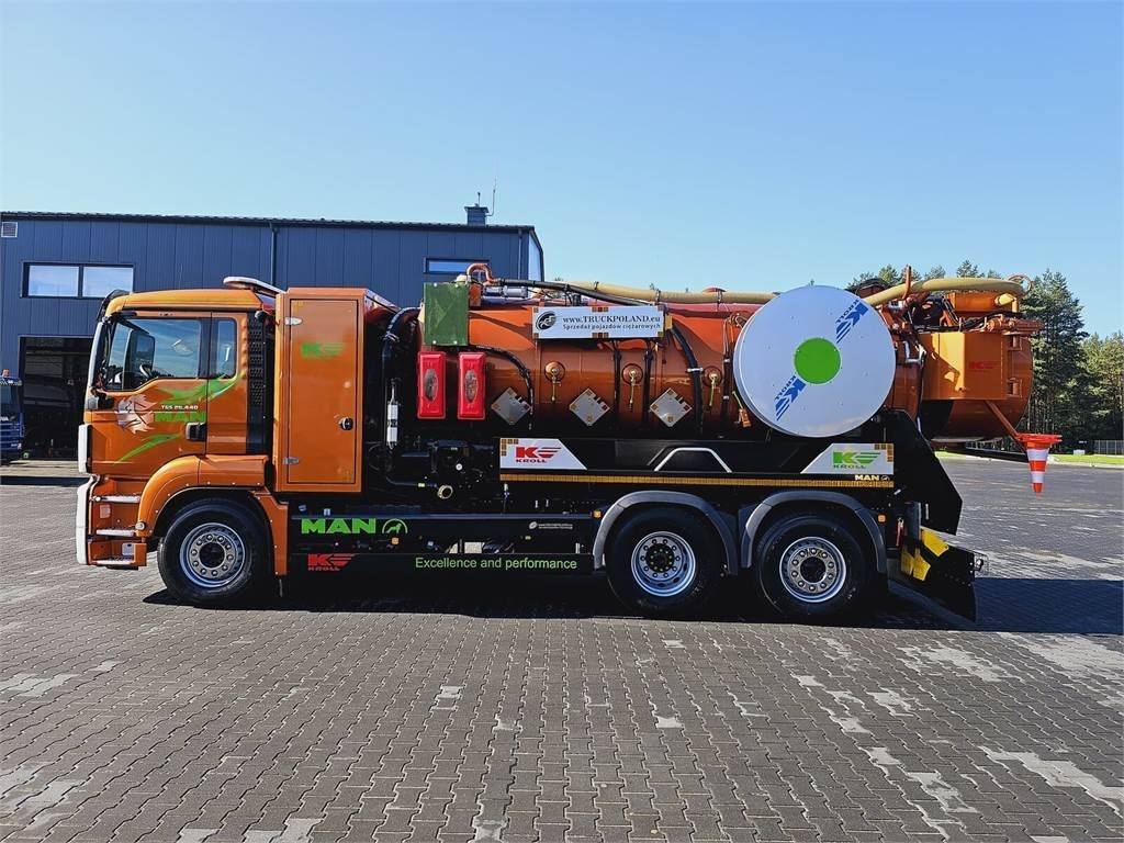 MAN WUKO KROLL ADR COMBI FOR SEWER CLEANING - شاحنة الشفط: صورة 4 MAN WUKO KROLL ADR COMBI FOR SEWER CLEANING - شاحنة الشفط: صورة 4