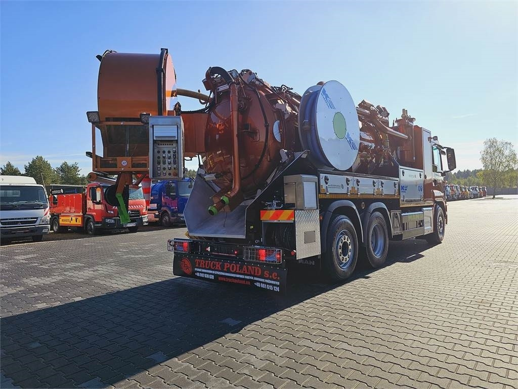 MAN WUKO KROLL ADR COMBI FOR SEWER CLEANING - شاحنة الشفط: صورة 1 MAN WUKO KROLL ADR COMBI FOR SEWER CLEANING - شاحنة الشفط: صورة 1