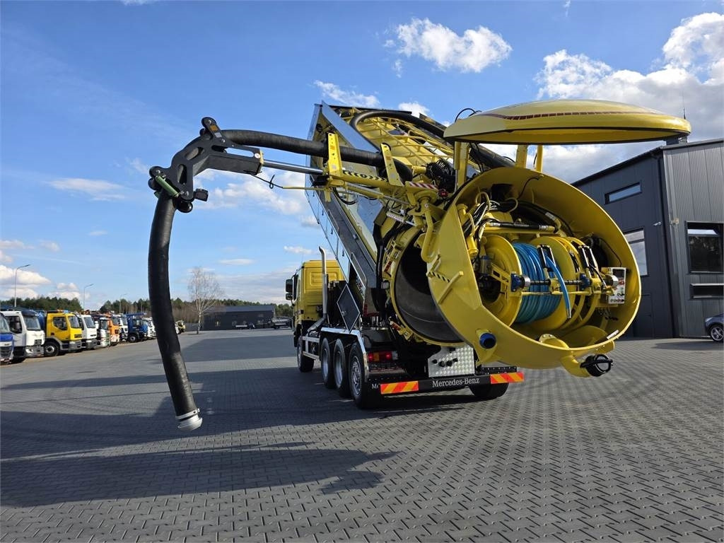 Mercedes-Benz WUKO KAISER EUR-MARK PKL 10.10 FOR CLEANING SEWAGE - شاحنة الشفط: صورة 1 Mercedes-Benz WUKO KAISER EUR-MARK PKL 10.10 FOR CLEANING SEWAGE - شاحنة الشفط: صورة 1