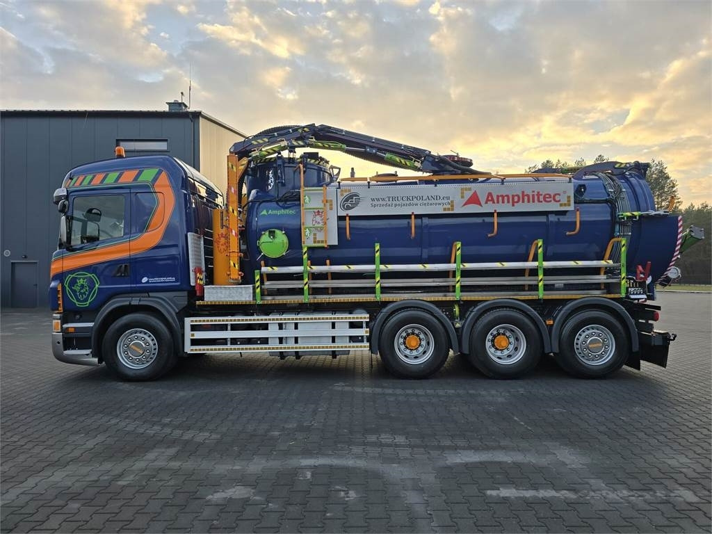 Scania Amphitec VORTEX G2 ATEX suction and blowing vacuum - شاحنة الشفط: صورة 4 Scania Amphitec VORTEX G2 ATEX suction and blowing vacuum - شاحنة الشفط: صورة 4
