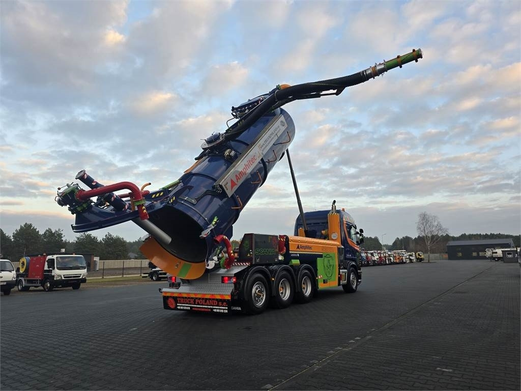 Scania Amphitec VORTEX G2 ATEX suction and blowing vacuum - شاحنة الشفط: صورة 1 Scania Amphitec VORTEX G2 ATEX suction and blowing vacuum - شاحنة الشفط: صورة 1