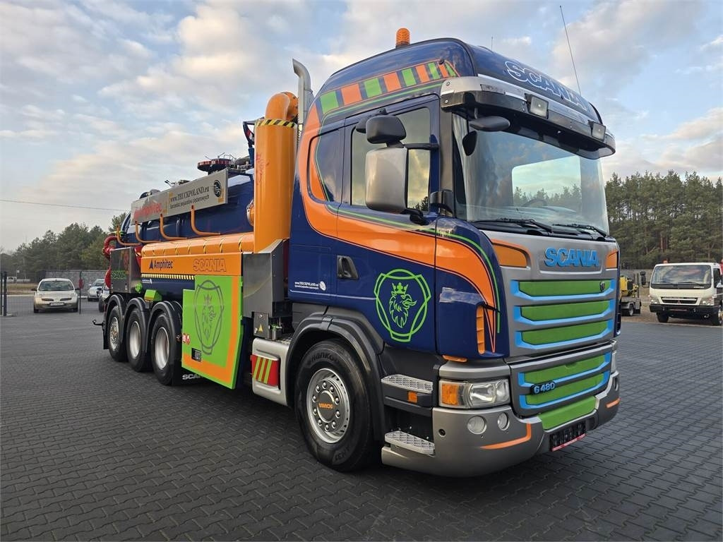 Scania Amphitec VORTEX G2 ATEX suction and blowing vacuum - شاحنة الشفط: صورة 2 Scania Amphitec VORTEX G2 ATEX suction and blowing vacuum - شاحنة الشفط: صورة 2