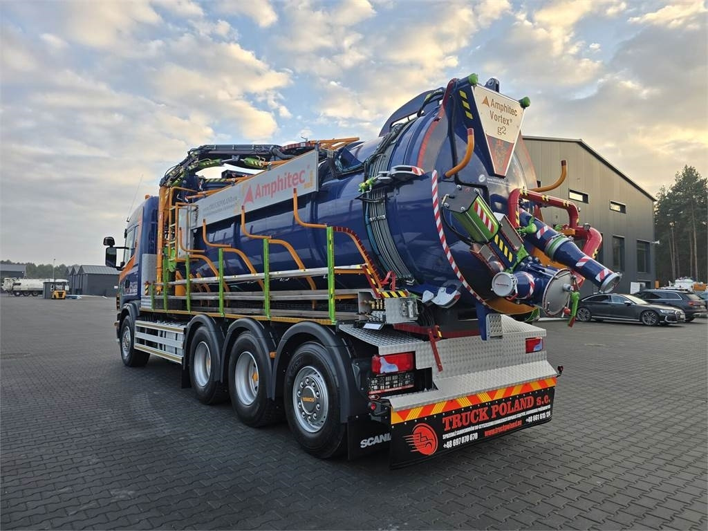 Scania Amphitec VORTEX G2 ATEX suction and blowing vacuum - شاحنة الشفط: صورة 5 Scania Amphitec VORTEX G2 ATEX suction and blowing vacuum - شاحنة الشفط: صورة 5