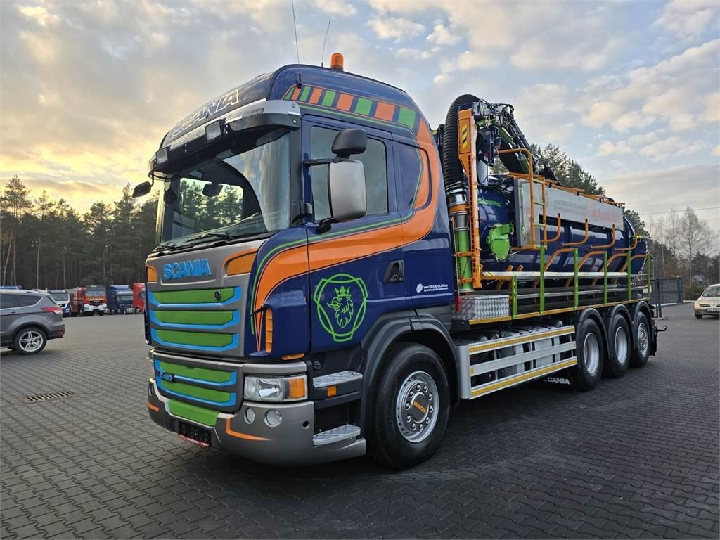 Scania Amphitec VORTEX G2 ATEX suction and blowing vacuum - شاحنة الشفط: صورة 3 Scania Amphitec VORTEX G2 ATEX suction and blowing vacuum - شاحنة الشفط: صورة 3