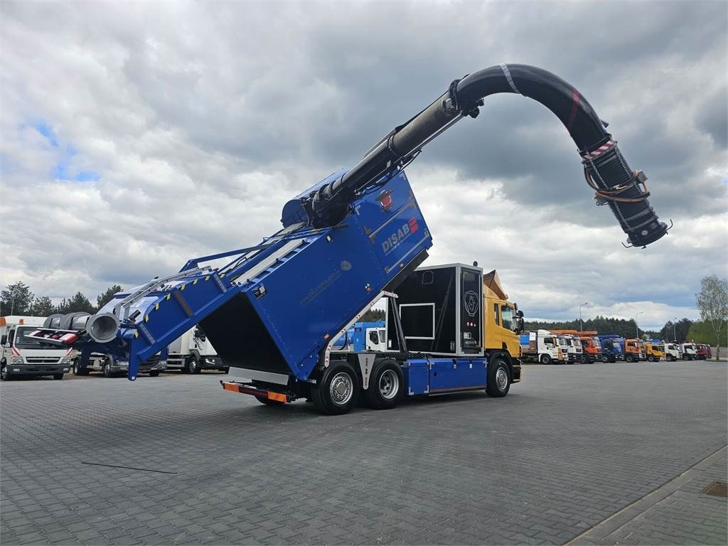 Scania DISAB ENVAC Saugbagger vacuum cleaner excavator su - شاحنة الشفط: صورة 1 Scania DISAB ENVAC Saugbagger vacuum cleaner excavator su - شاحنة الشفط: صورة 1