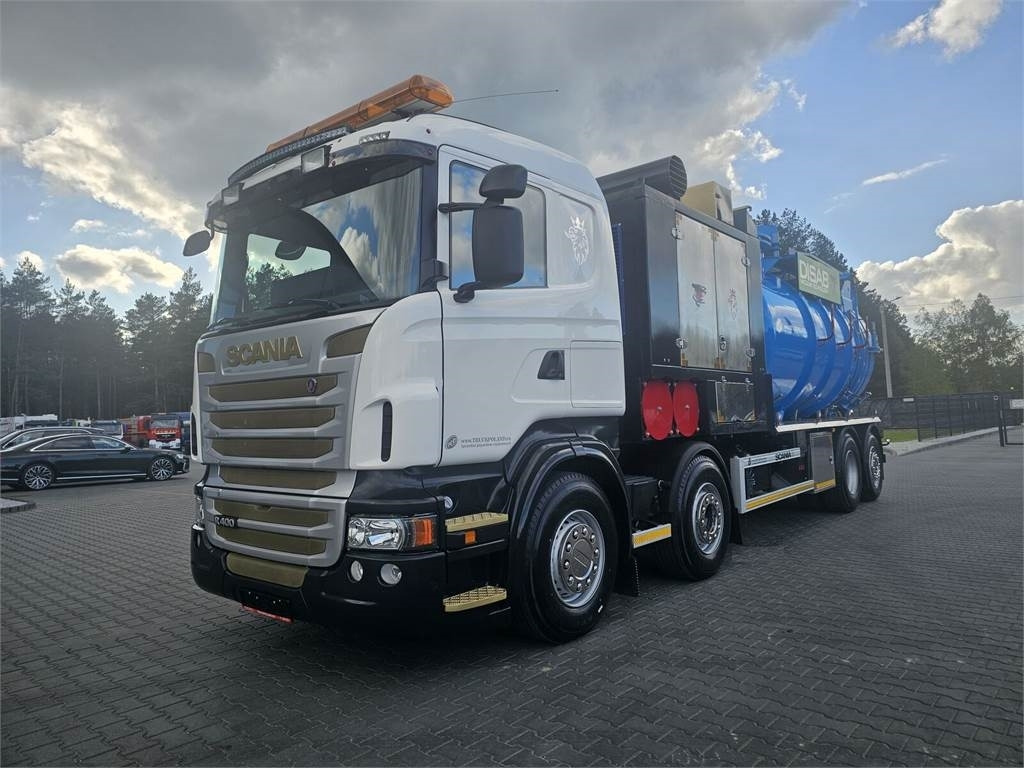 Scania Disab Centurion P210/8 Vacuum suction loader - شاحنة الشفط: صورة 3 Scania Disab Centurion P210/8 Vacuum suction loader - شاحنة الشفط: صورة 3