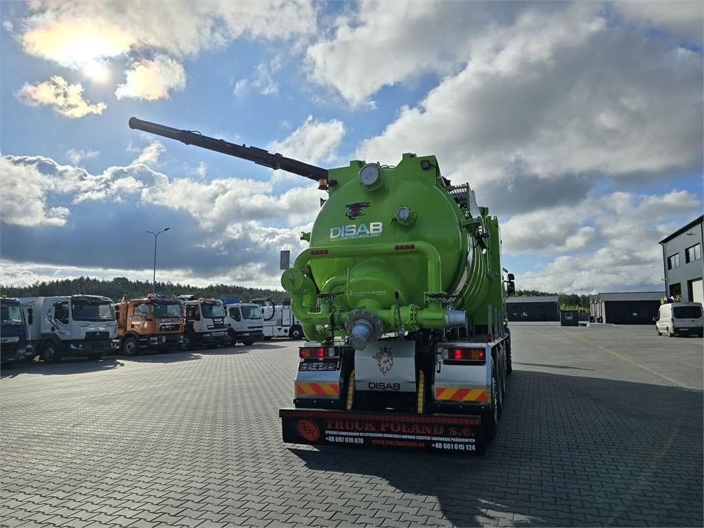 شاحنة الشفط Scania Disab Centurion P210/9 Suction-blowing vacuum load: صورة 28