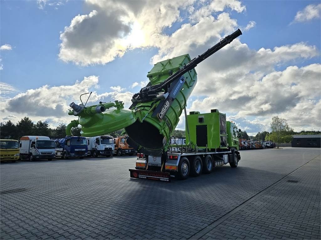 شاحنة الشفط Scania Disab Centurion P210/9 Suction-blowing vacuum load: صورة 30