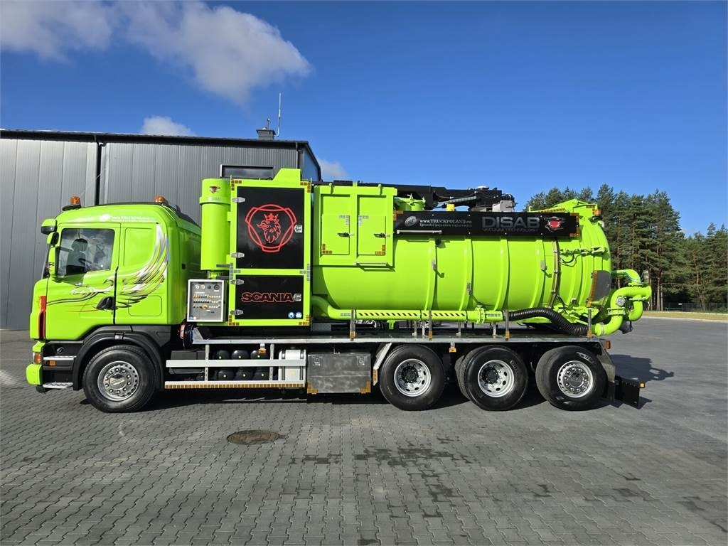 Scania Disab Centurion P210/9 Suction-blowing vacuum load - حفارة: صورة 4 Scania Disab Centurion P210/9 Suction-blowing vacuum load - حفارة: صورة 4