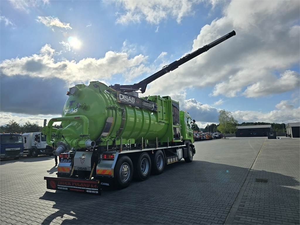 شاحنة الشفط Scania Disab Centurion P210/9 Suction-blowing vacuum load: صورة 25