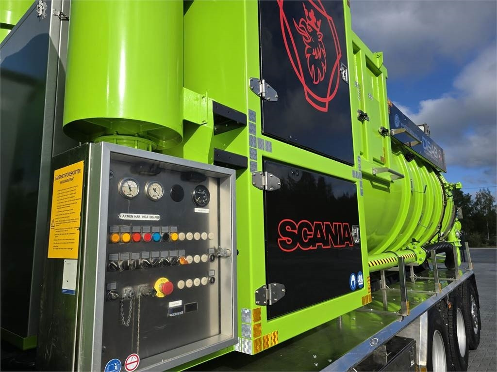 شاحنة الشفط Scania Disab Centurion P210/9 Suction-blowing vacuum load: صورة 11
