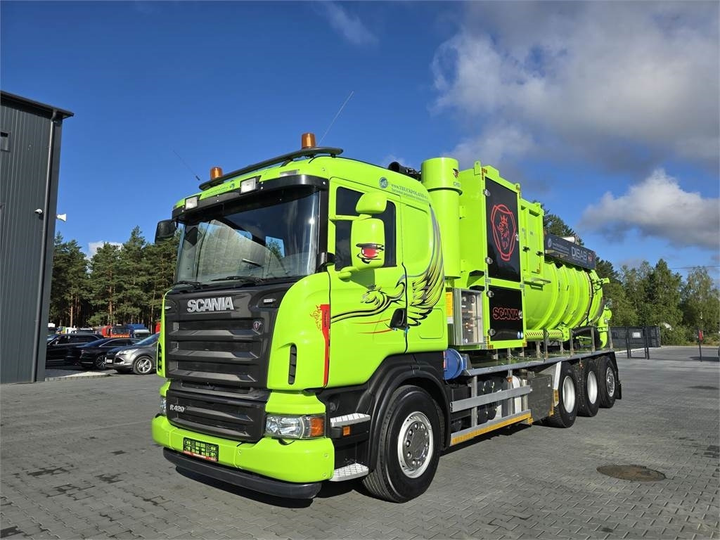 Scania Disab Centurion P210/9 Suction-blowing vacuum load - شاحنة الشفط: صورة 3 Scania Disab Centurion P210/9 Suction-blowing vacuum load - شاحنة الشفط: صورة 3