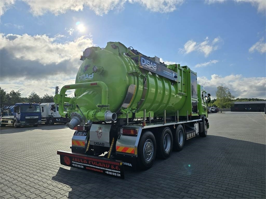 شاحنة الشفط Scania Disab Centurion P210/9 Suction-blowing vacuum load: صورة 6
