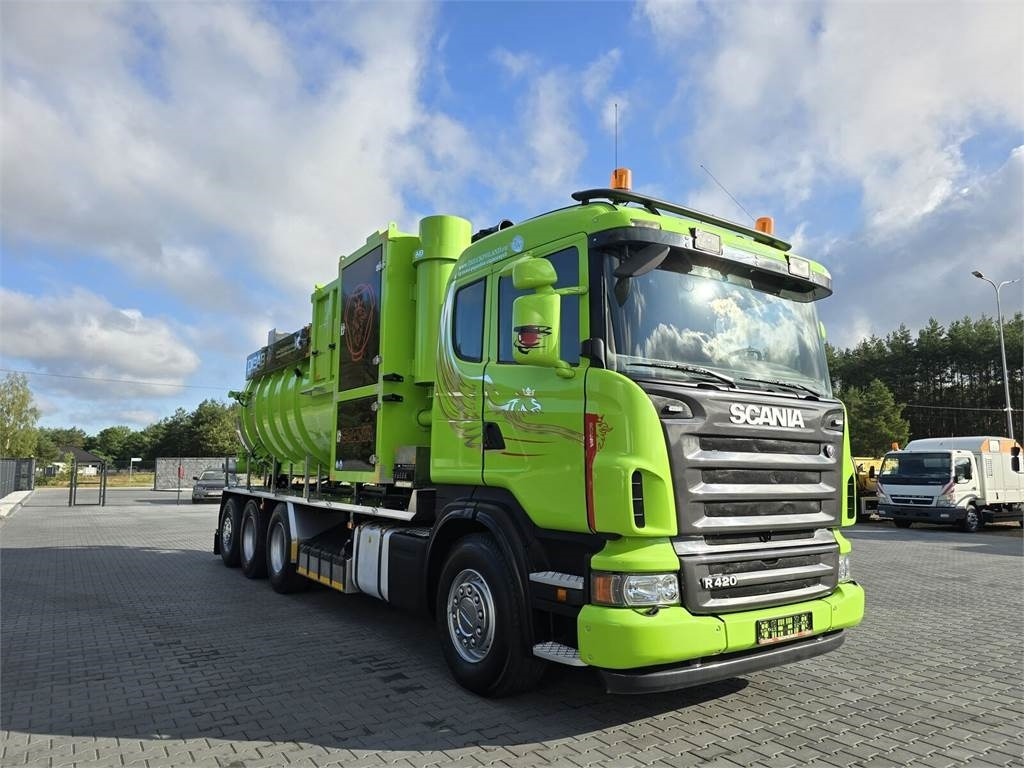 Scania Disab Centurion P210/9 Suction-blowing vacuum load - شاحنة الشفط: صورة 2 Scania Disab Centurion P210/9 Suction-blowing vacuum load - شاحنة الشفط: صورة 2