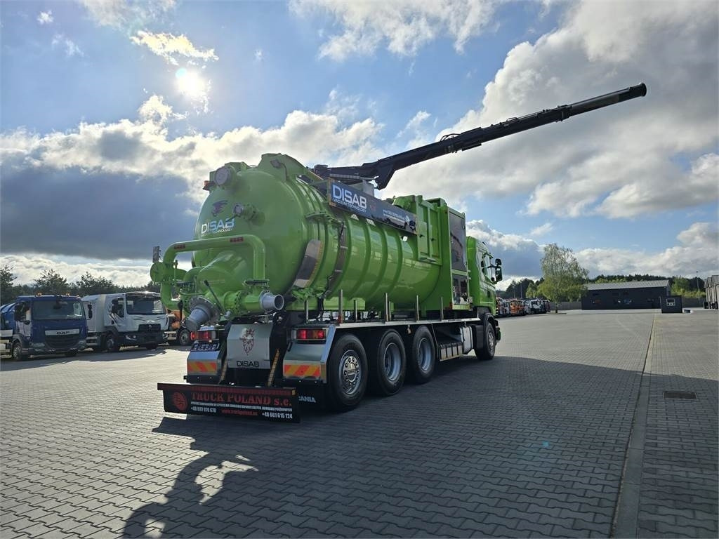 شاحنة الشفط Scania Disab Centurion P210/9 Suction-blowing vacuum load: صورة 26