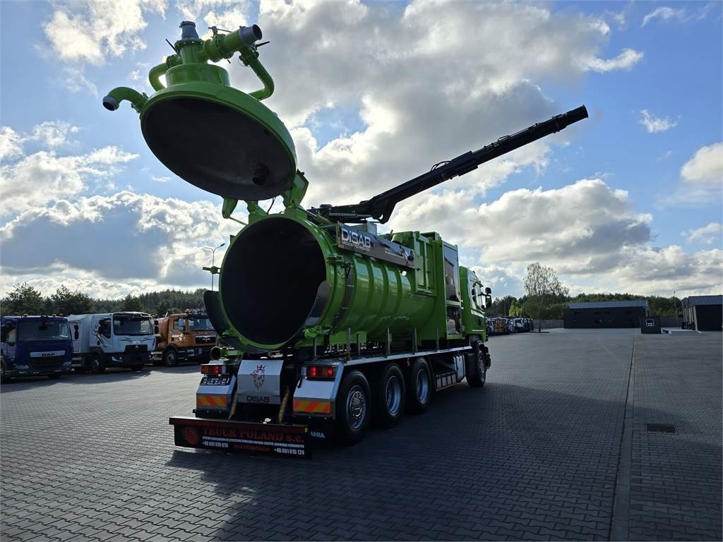 شاحنة الشفط Scania Disab Centurion P210/9 Suction-blowing vacuum load: صورة 29