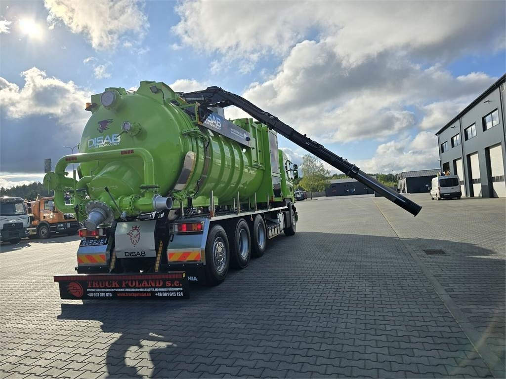 شاحنة الشفط Scania Disab Centurion P210/9 Suction-blowing vacuum load: صورة 27
