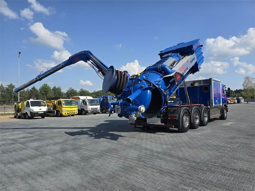 Scania KAISER EUR-MARK PL 8 Vacuum suction-blowing loader  - شاحنة الشفط: صورة 1 Scania KAISER EUR-MARK PL 8 Vacuum suction-blowing loader  - شاحنة الشفط: صورة 1