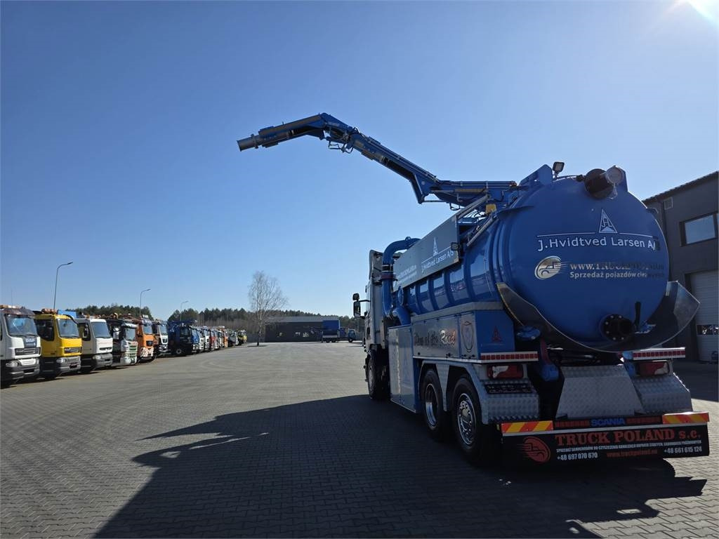 شاحنة الشفط Scania Larsen FlexVac 311 Vacuum suction loader: صورة 27