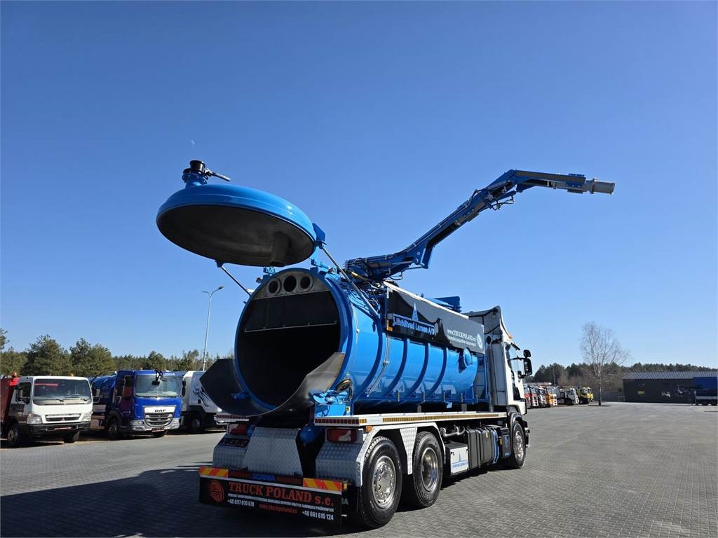 شاحنة الشفط Scania Larsen FlexVac 311 Vacuum suction loader: صورة 28