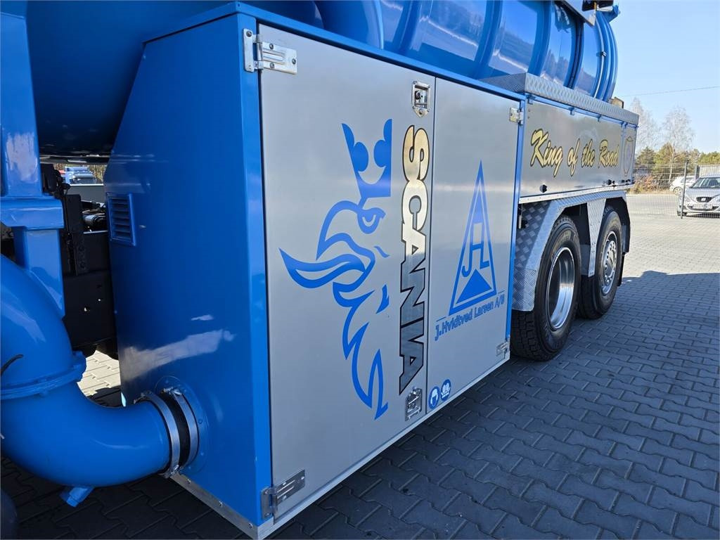 شاحنة الشفط Scania Larsen FlexVac 311 Vacuum suction loader: صورة 14