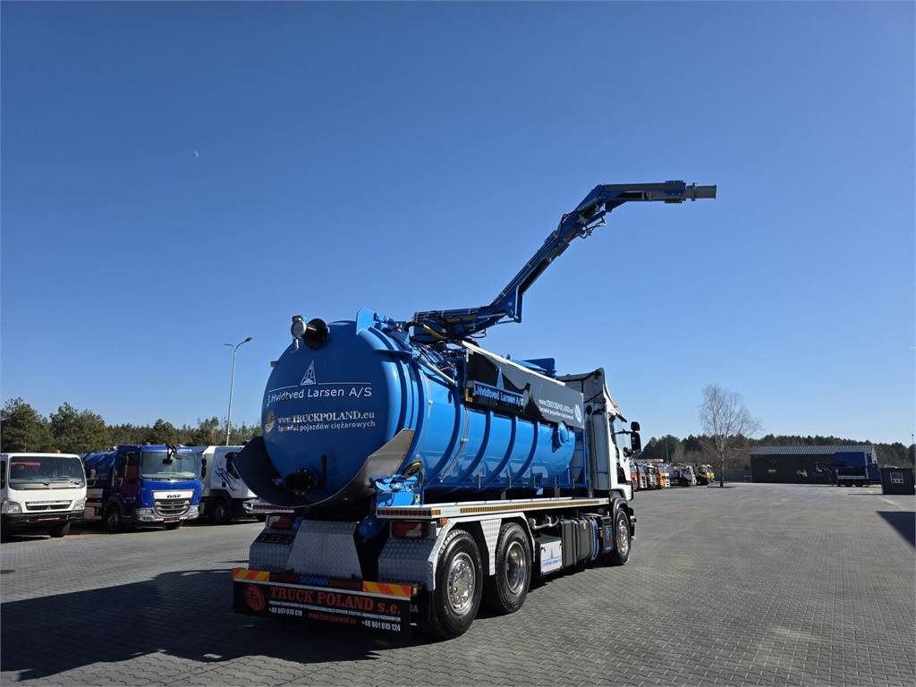 شاحنة الشفط Scania Larsen FlexVac 311 Vacuum suction loader: صورة 25