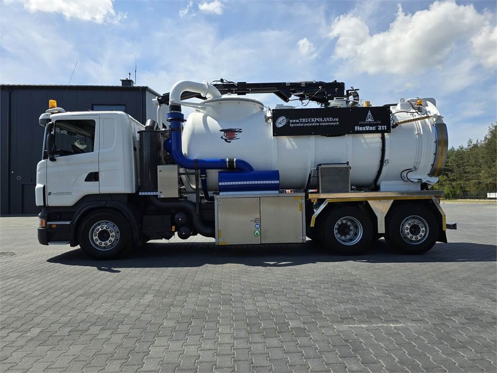 Scania Saugbagger Larsen FlexVac 311 Vacuum suction loade - شاحنة الشفط: صورة 4 Scania Saugbagger Larsen FlexVac 311 Vacuum suction loade - شاحنة الشفط: صورة 4