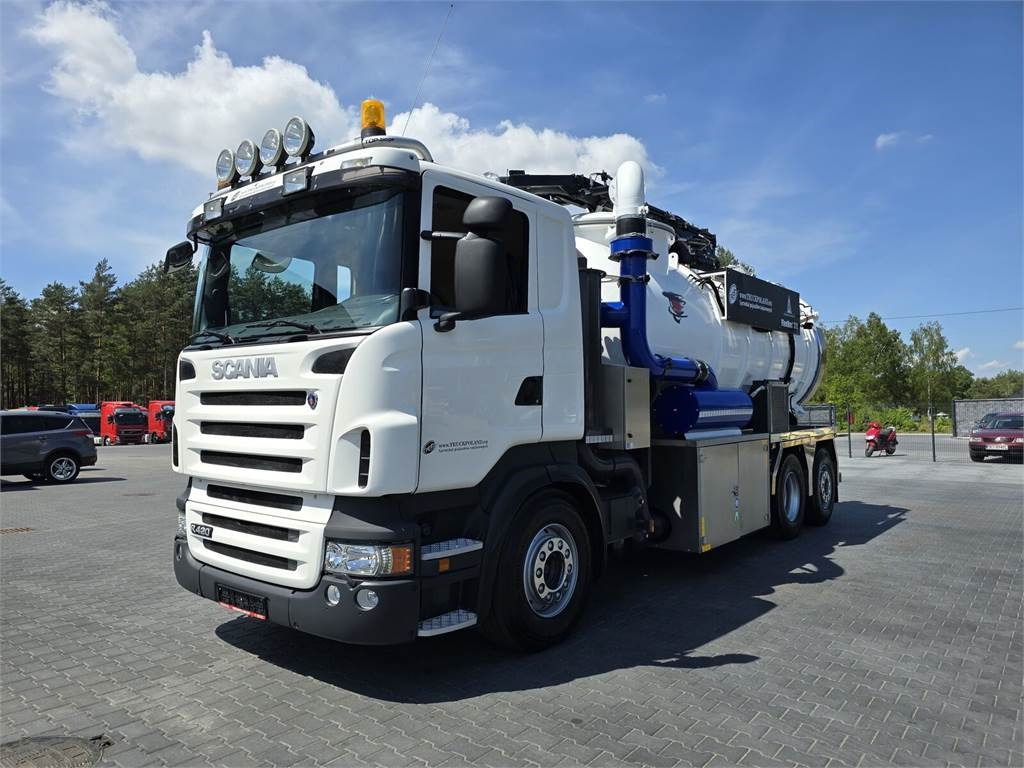 Scania Saugbagger Larsen FlexVac 311 Vacuum suction loade - شاحنة الشفط: صورة 3 Scania Saugbagger Larsen FlexVac 311 Vacuum suction loade - شاحنة الشفط: صورة 3
