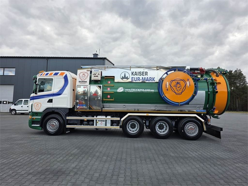 Scania WUKO KAISER EUR-MARK PKL 12.8 FOR CLEANING CANALS - شاحنة الشفط: صورة 4 Scania WUKO KAISER EUR-MARK PKL 12.8 FOR CLEANING CANALS - شاحنة الشفط: صورة 4