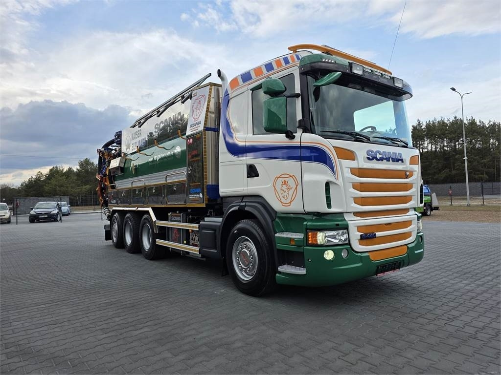 Scania WUKO KAISER EUR-MARK PKL 12.8 FOR CLEANING CANALS - شاحنة الشفط: صورة 2 Scania WUKO KAISER EUR-MARK PKL 12.8 FOR CLEANING CANALS - شاحنة الشفط: صورة 2
