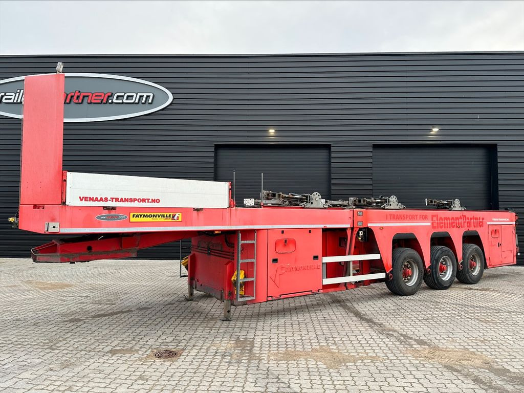 Faymonville Prefamax Innenlader / 4.000 mm teleskop - عربة منخفضة مسطحة نصف مقطورة: صورة 4 Faymonville Prefamax Innenlader / 4.000 mm teleskop - عربة منخفضة مسطحة نصف مقطورة: صورة 4