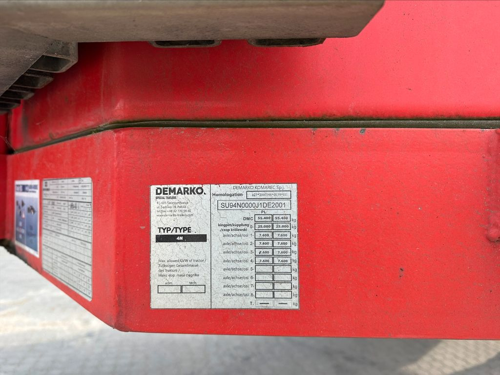 Goldhofer BX-L Tieflader teleskob 790/810 mm Goldhofer BX-L Tieflader teleskob 790/810 mm - عربة منخفضة مسطحة نصف مقطورة: صورة 4 Goldhofer BX-L Tieflader teleskob 790/810 mm Goldhofer BX-L Tieflader teleskob 790/810 mm - عربة منخفضة مسطحة نصف مقطورة: صورة 4