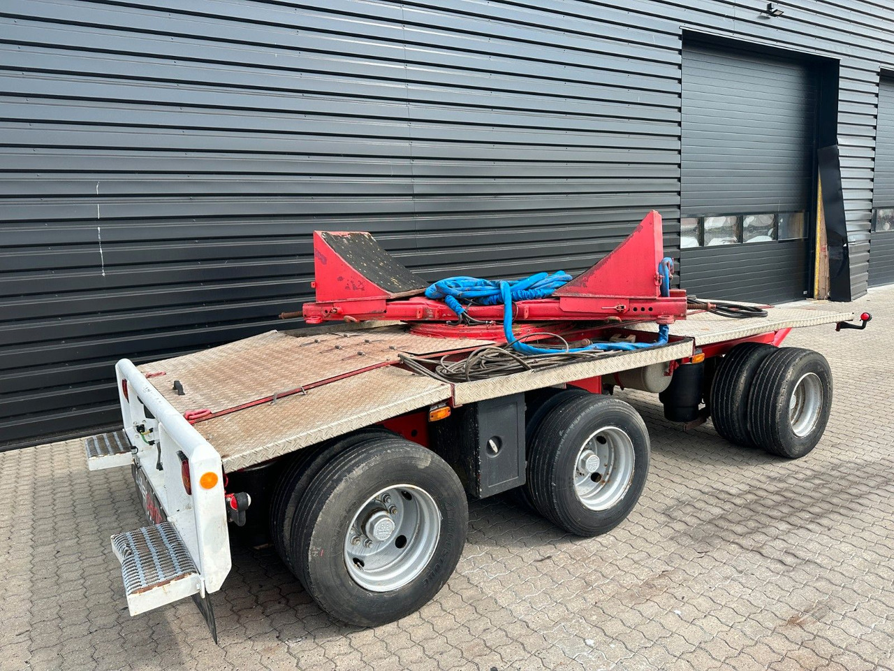 Kramer 3 achs Nachlaüfer - عربة منخفضة مسطحة نصف مقطورة: صورة 3 Kramer 3 achs Nachlaüfer - عربة منخفضة مسطحة نصف مقطورة: صورة 3