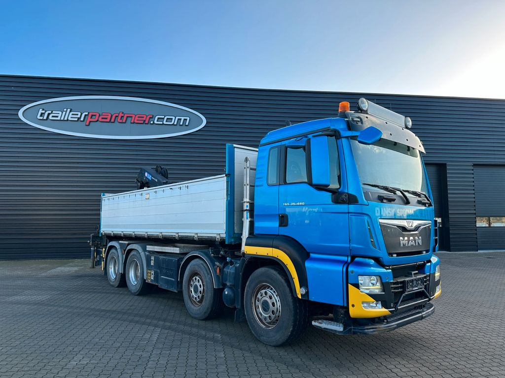 MAN 35-480 BL 8x4 MAN 35-480 BL 8x4 - شاحنة قلاب, شاحنة كرين: صورة 1 MAN 35-480 BL 8x4 MAN 35-480 BL 8x4 - شاحنة قلاب, شاحنة كرين: صورة 1