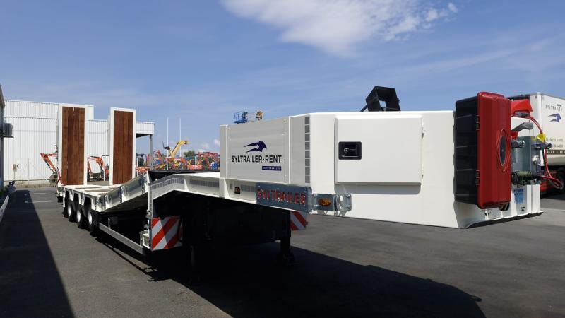 Syltrailer SYL table hydraulique (Location / Rent) F3W1L1B - عربة منخفضة مسطحة نصف مقطورة: صورة 3 Syltrailer SYL table hydraulique (Location / Rent) F3W1L1B - عربة منخفضة مسطحة نصف مقطورة: صورة 3