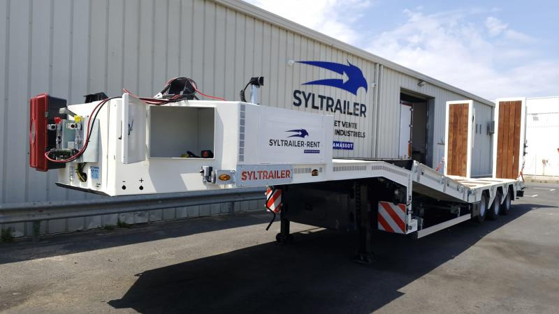 Syltrailer SYL table hydraulique (Location / Rent) F3W1L1B - عربة منخفضة مسطحة نصف مقطورة: صورة 1 Syltrailer SYL table hydraulique (Location / Rent) F3W1L1B - عربة منخفضة مسطحة نصف مقطورة: صورة 1