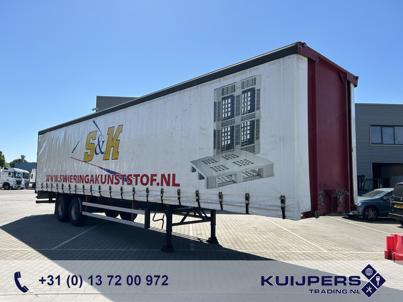 Bulthuis TSAA 08 / Curtainside Trailer / 2 axle BPW Drum / NL Trailer - نصف مقطورة ستارة: صورة 1 Bulthuis TSAA 08 / Curtainside Trailer / 2 axle BPW Drum / NL Trailer - نصف مقطورة ستارة: صورة 1