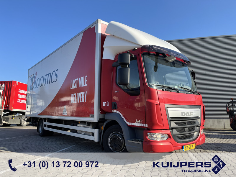 DAF LF 210 FA / 12 Ton / 394 dkm / Box / Loadlift / NL Truck - شاحنة مقفلة: صورة 1 DAF LF 210 FA / 12 Ton / 394 dkm / Box / Loadlift / NL Truck - شاحنة مقفلة: صورة 1
