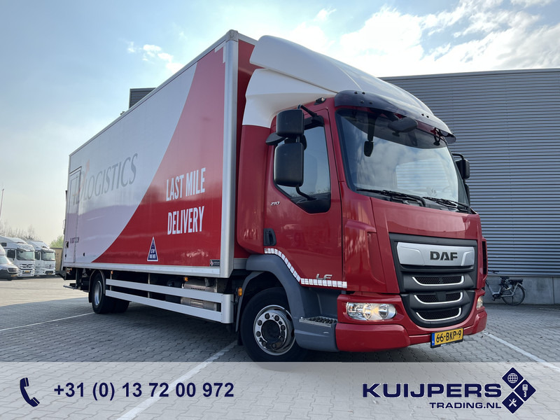 DAF LF 210 FA / 12 Ton / 406 dkm / Box / Loadlift / NL Truck - شاحنة مقفلة: صورة 1 DAF LF 210 FA / 12 Ton / 406 dkm / Box / Loadlift / NL Truck - شاحنة مقفلة: صورة 1
