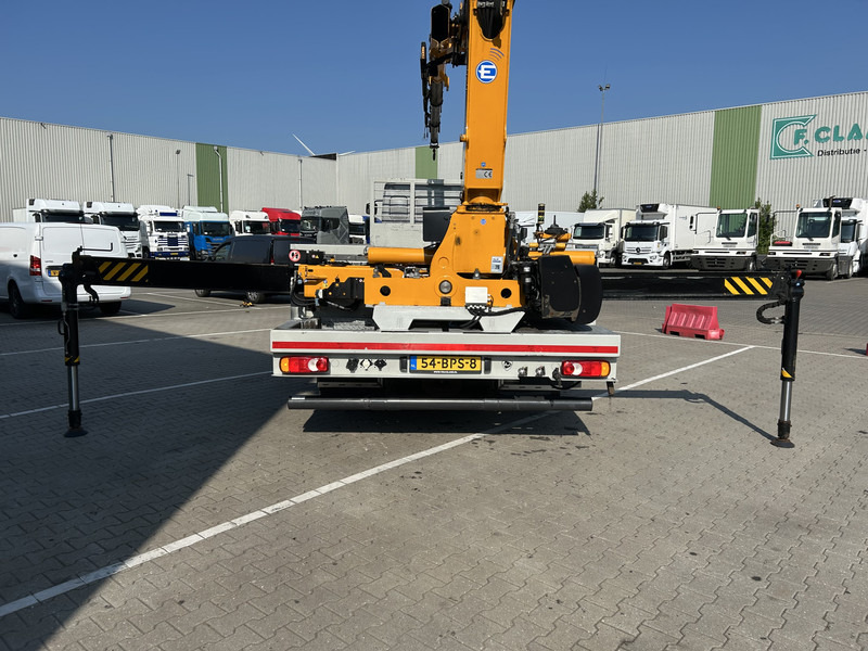 شاحنات مسطحة, شاحنة كرين DAF LF 320 FA 19T + Burg BPM 0018 Trailer / Effer 175.2/c3s Crane / NL Combi: صورة 18