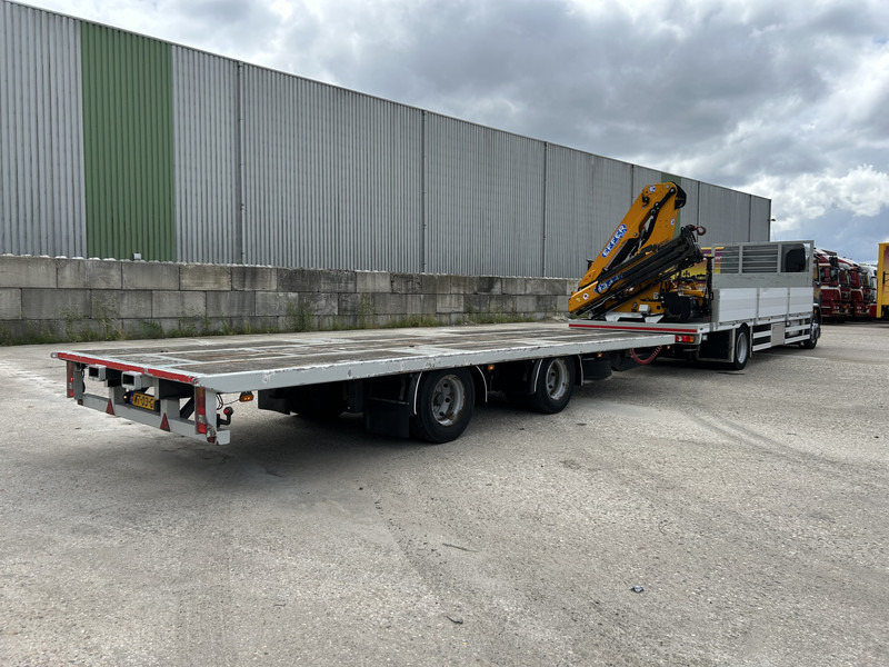DAF LF 320 FA 19T + Burg BPM 0018 Trailer / Effer 175.2/c3s Crane / NL Combi - شاحنات مسطحة, شاحنة كرين: صورة 3 DAF LF 320 FA 19T + Burg BPM 0018 Trailer / Effer 175.2/c3s Crane / NL Combi - شاحنات مسطحة, شاحنة كرين: صورة 3
