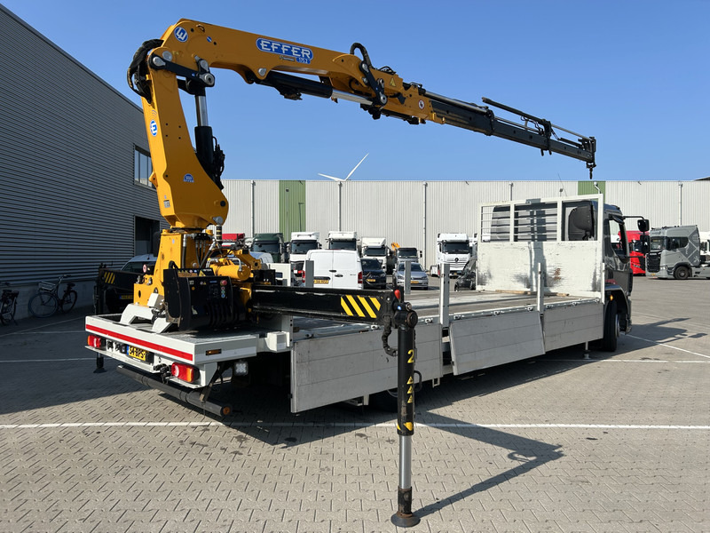 DAF LF 320 FA / Effer 175.2/c3s Crane / 363 dkm / Plateau / APK TUV 08-25 - شاحنة كرين: صورة 2 DAF LF 320 FA / Effer 175.2/c3s Crane / 363 dkm / Plateau / APK TUV 08-25 - شاحنة كرين: صورة 2