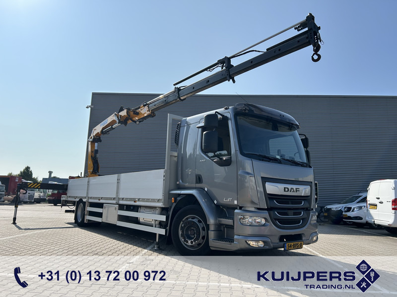 DAF LF 320 FA / Effer 175.2/c3s Crane / 363 dkm / Plateau / APK TUV 08-25 - شاحنة كرين: صورة 1 DAF LF 320 FA / Effer 175.2/c3s Crane / 363 dkm / Plateau / APK TUV 08-25 - شاحنة كرين: صورة 1