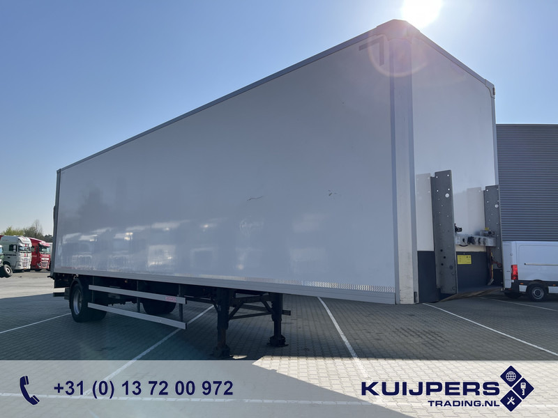 Groenewegen DRO-12-10 B City / 1 as BPW / Box / Laadklep 2000 kg / APK TUV 07-25 - نصف مقطورة صندوق مغلق: صورة 1 Groenewegen DRO-12-10 B City / 1 as BPW / Box / Laadklep 2000 kg / APK TUV 07-25 - نصف مقطورة صندوق مغلق: صورة 1