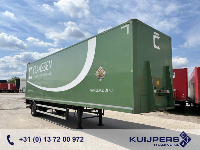 Groenewegen DRO-12-10 B City / Box Trailer / Laadklep 2000 kg / APK 12-25 - نصف مقطورة صندوق مغلق: صورة 1 Groenewegen DRO-12-10 B City / Box Trailer / Laadklep 2000 kg / APK 12-25 - نصف مقطورة صندوق مغلق: صورة 1