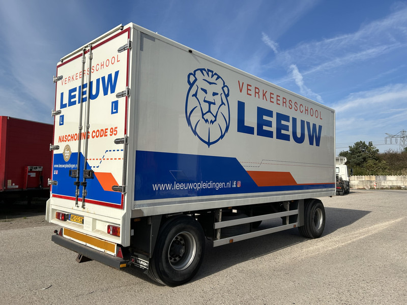 Jumbo MV 200.5 / Box / BPW Drum / Schamelwagen - Molen aanhanger - مقطورة صندوق مغلق: صورة 2 Jumbo MV 200.5 / Box / BPW Drum / Schamelwagen - Molen aanhanger - مقطورة صندوق مغلق: صورة 2