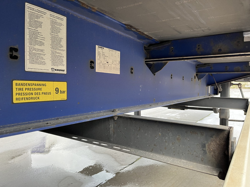 نصف مقطورة صندوق مغلق Krone DryLiner / Box / Huckepack / BPW Drum / APK TUV 12-25: صورة 7