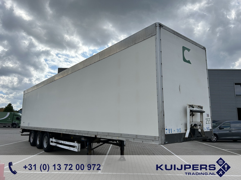 Krone SDP 27 / Box - Confectie / 3 axle BPW Drum / NL Trailer - نصف مقطورة صندوق مغلق: صورة 1 Krone SDP 27 / Box - Confectie / 3 axle BPW Drum / NL Trailer - نصف مقطورة صندوق مغلق: صورة 1