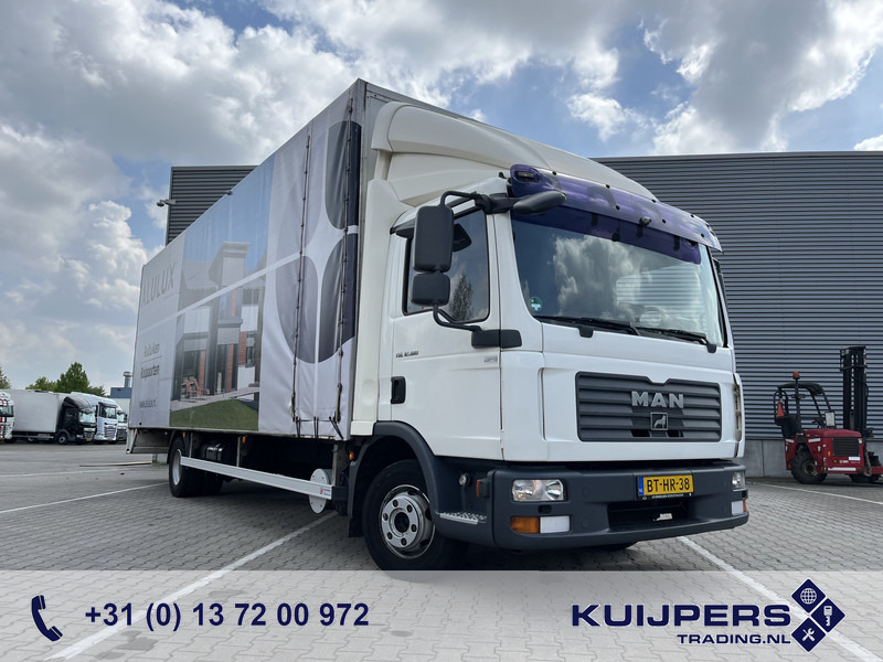 MAN TGL 12.180 / 12 Ton / 781 dkm / Oil Leak / Canvas Box / APK TUV 10-25 - شاحنة مقفلة: صورة 1 MAN TGL 12.180 / 12 Ton / 781 dkm / Oil Leak / Canvas Box / APK TUV 10-25 - شاحنة مقفلة: صورة 1